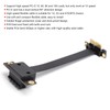 Extension Cable PCIE 1X Dual 90° Network Adapter with LED