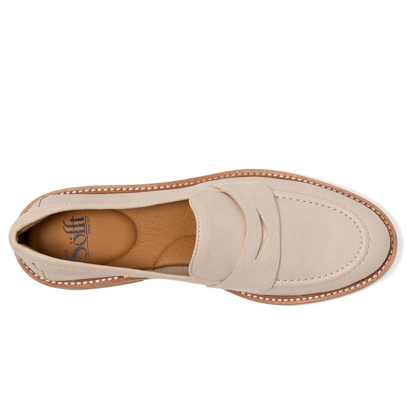 Sofft Women's Mara Loafer Flat, Tapioca Grey, 7