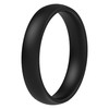 ThunderFit Silicone Rings for Him and Her, Rubber Engagement Bands