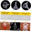 ABOOFAN 1Set Mini Funnel Dispensing Metal Plastic Tool for Liquid