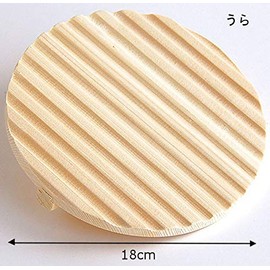 yamako- Scum, Needle 落si蓋 Cedar Wood Wood) 18 cm aot0618