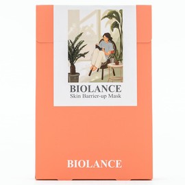 BIOLANCE Skin Barrier-Up Face Mask Pack, Elastic Care, Lactic Acid Bacteria, Moisturizing, Korean Cosmetics, Pack of 5