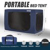 Queen Bed Canopy Tent - Portable Dream Tent for Kids