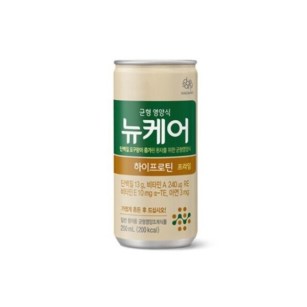 Target New Care High Protein 90 cans Protein nutritional supplement for seniors Pre- and post-surgery patient snacks / 대상 뉴케어 하이프로틴 90캔 노인 단백질 영양보충 수술전후 환자간식