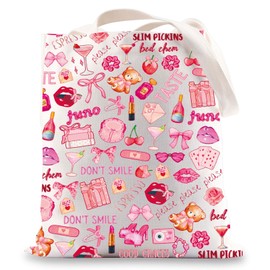 BWWKTOP Singer Album Tote Bag Concert Tour Gifts Song Lyrics Shoulder Bag Singer Song Merchandise, Pleace, One Size