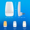 GE SleepLite LED Night Light, Plug-in, Dusk to Dawn Sensor,