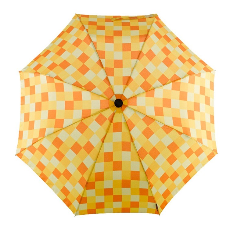 Euroschirm - Göbel Stick Umbrella marine/oliv/royal/eisblau Size:standard size