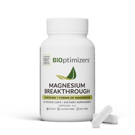 BIOptimizers Suplemento innovador de magnesio con 500 mg - 7 formas de magnesio glicinato, malato, citrato y ms - Apoyo natural para el sueo y la...  