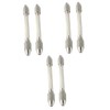 LALAFINA 3sets Mini Hand Drill Pin Vise Hexagonal Double Head