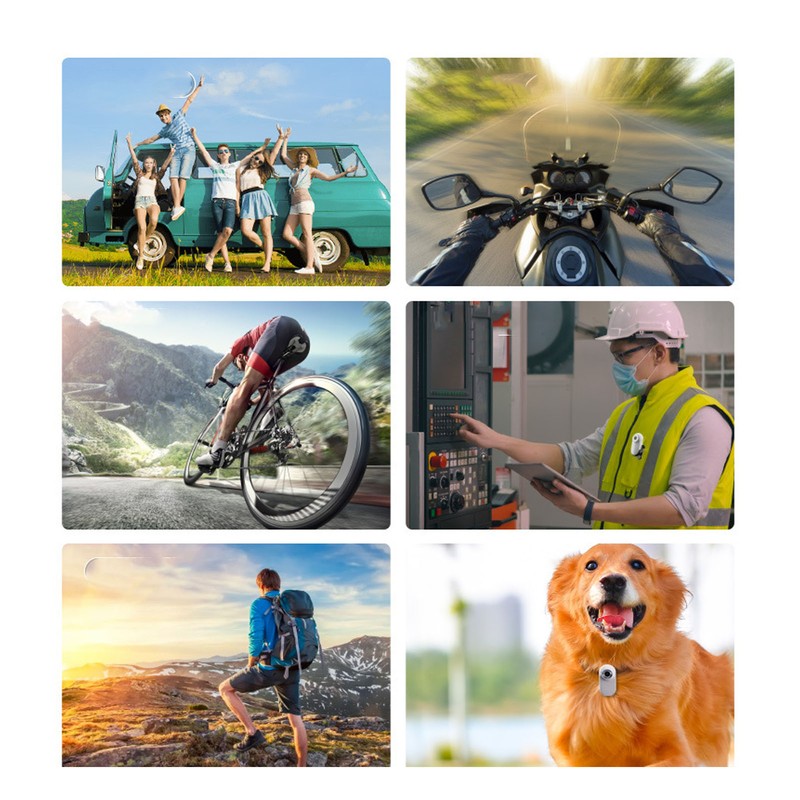 Cat Collar Camera 120 Deg Wide Angle HD Image Video