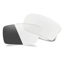 AOZAN ANSI Replacement Lenses Compatible with Oakley Gascan Sunglasses Z87.1, High resolution photochromic, Einheitsgröße