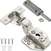 TOUCH Cabinet Hinges (1 Pair, 2 PCS) Inset Soft Push