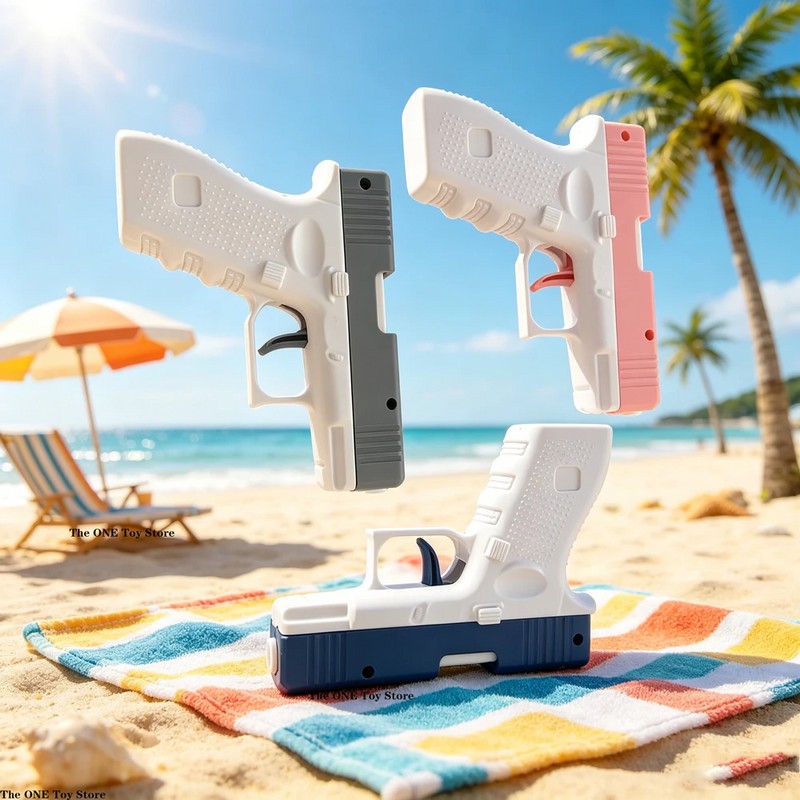 Kids Water Gun Toy for Outdoor Play – Lightweight Manual