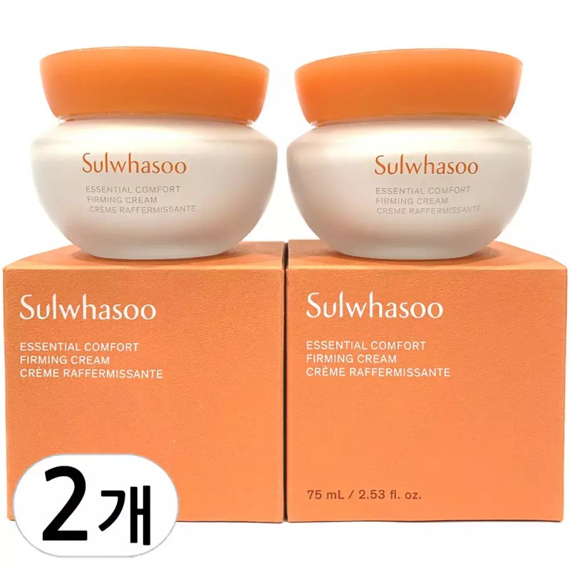 Sulwhasoo 설화수 탄력크림 75ml 2개 Sulwhasoo Elastic Cream 75ml 2ea