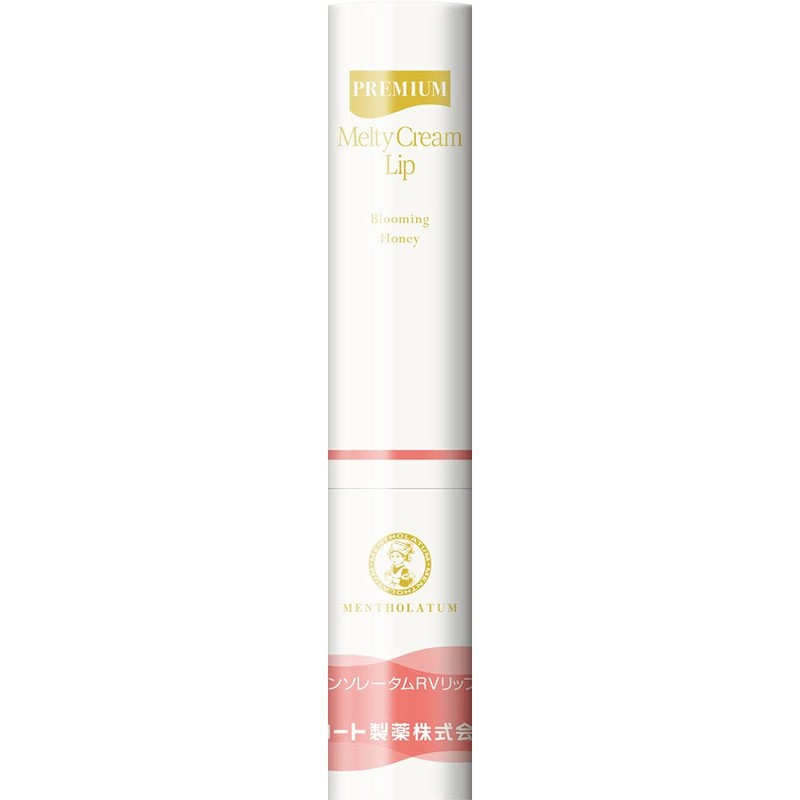Mentholatum Premium Melty Cream Lip Blooming Honey Scent