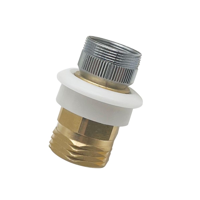 2PCS Snap Coupling Adapter Faucet Adapter fit Male 15/16-27 or