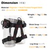 TRIWONDER Climbing Harnesses Waist Protection Safety Harness Half Body Harness