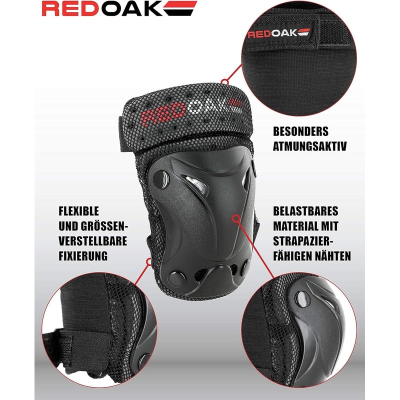 RedOak® Protectors, High-quality Protective Equipment Including Knee Pads, Elbow Pads