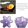 8'' Blown Glass Flower Vase for Home Wedding Modern Centerpieces