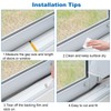 Yomirduy 33 Ft Weather Stripping Door Seal. Self-Adhesive Soundproofing Weather