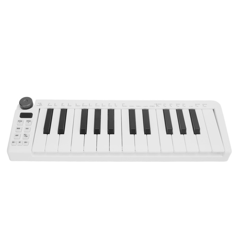 MIDI Keyboard Controller 25 Force Sensitive Keys 1 Assignable Knob