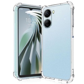 [Shock Resistant] Case Cover for Libero 5G IV (A302ZT) Transparent Soft Cover Case Transparent Shell TPU Transparent Protective Case Back Protector Shell Lightweight Thin Shell Shockproof Cover for