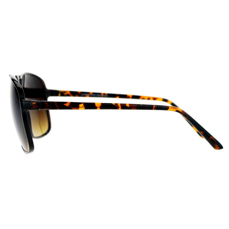SA106 Oversize Large Thin Plastic Racer Mens Sport Sunglasses Tortoise