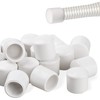 20PCS 0.39 Inch Door Stoppers Rubber Tip Replacement,Door Stop Bumper
