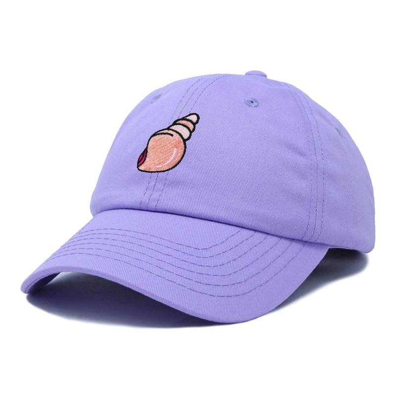 DALIX Seashell Cotton Dad Cap Embroidered Baseball Hat Womens in