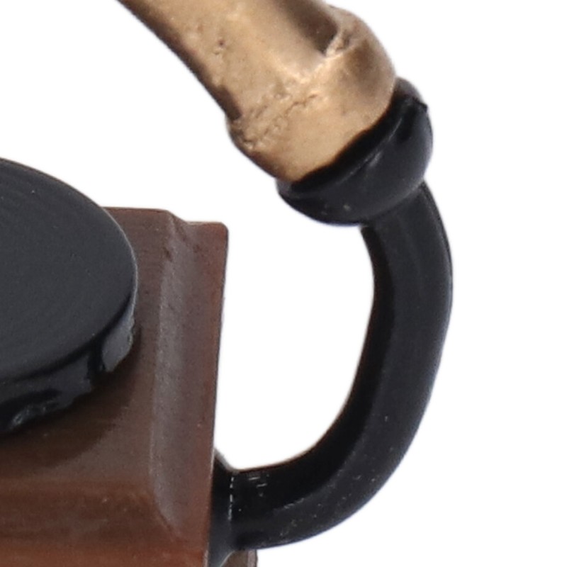 Dollhouse Phonograph 1:12 Scale Resin Alloy Vintage Style Exquisite Details
