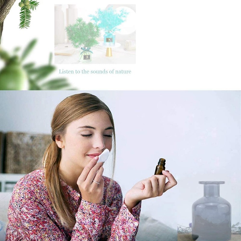 1Pcs Glass Aromatherapy Diffuser Bottle Fragrance Accessories for DIY Replacement