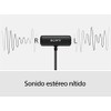 Sony Micrófono estéreo ECMLV1 de Solapa