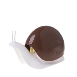 Hyever Cute Snail Soap Dispenser Hand Soap Pump Lotion, Hand Sanitizer, Shampoo, Shower Gel Dispenser for Bathroom, Kitchen Counter, Bathroom Accessories (Brown)