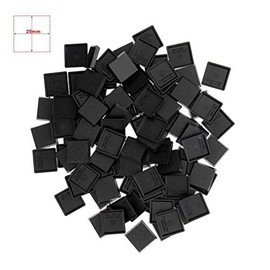 Evemodel Square Bases 20 x 20 mm Model Base Plastic Miniature War Games Pack of 100
