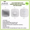 AJAX STREETSIREN WHITE WIRELESS SIREN WITH LED FRAME AND PIEZO