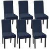 Ocves Stuhlhussen für Esszimmer, 4 oder 6 Stück, dehnbar, Esszimmerstuhlhussen,