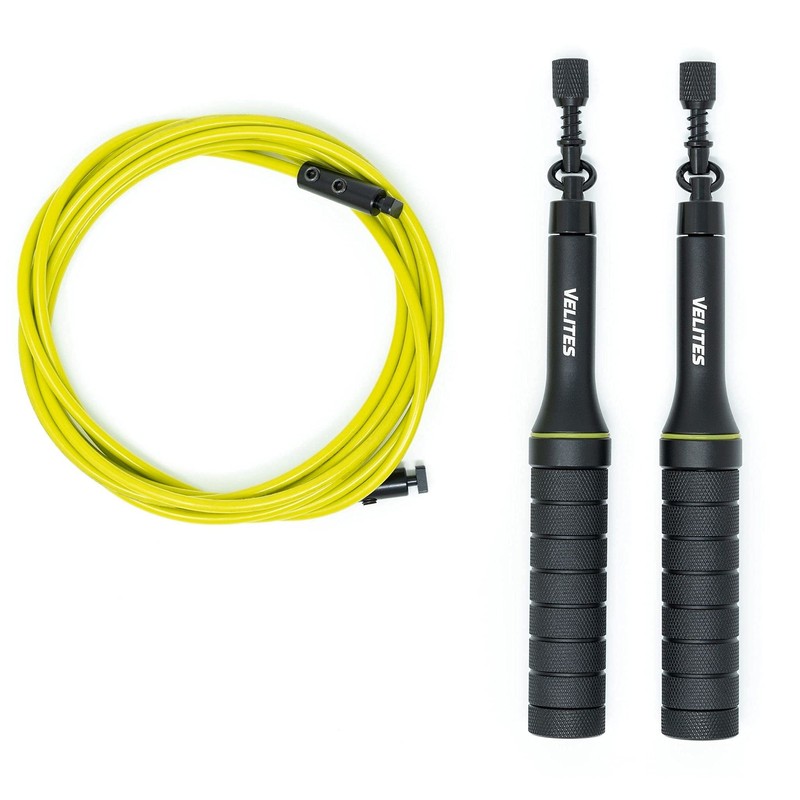 Velites Weighted Jump Rope for Crosstraining, Boxing and Fitness Earth