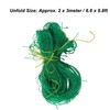 Green Trellis Netting 6.6x9.8ft Wind Resistance Lodging Resistant Multifunctional Plant