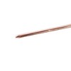 THE CIMPLE CO 4ft Copper Grounding Rod - 3/8" Diameter