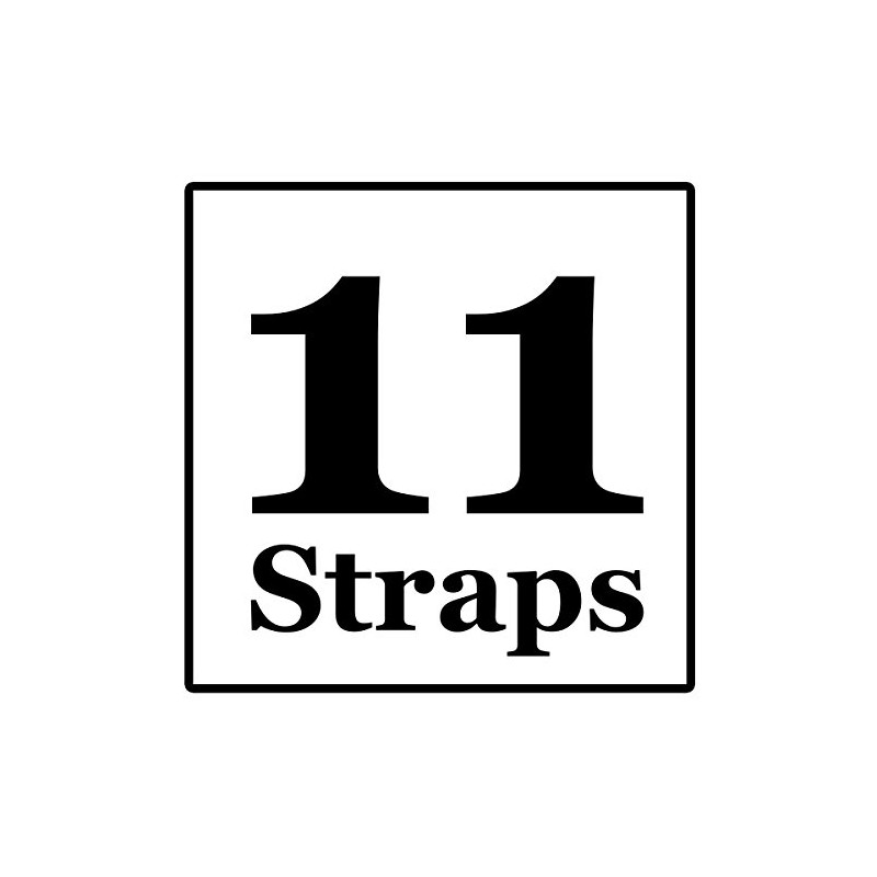 11Straps 織柄ニットタイ ネクタイ カジュアル ビジネス (黒)