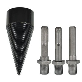 for 42mm High Speed Firewood Drill Bit Wood Log Splitter Screw Cone Driver