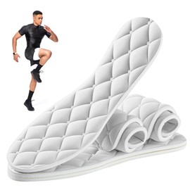 EUYKQNOI einlegesohlen herren akupressur einlegesohlen schuheinlagen weich Memory Foam Einlegesohlen für Damen Herren,Weiche Schuheinlagen Einlagen für Schuhe,Sneaker,Stiefel für Freizeit,Gr.43-44