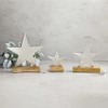 47th & Main Holiday Tabletop Decor, Small, Silver Star