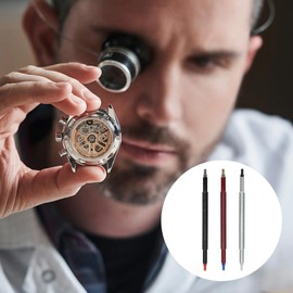 LLFYXM Watch Hand Pressers 3 PCS,Watch Hand Pusher Fitting Set Kit Watchmakers Repair Tool,Wristwatch Repair Tool Kit for Watchmakers and Repair Enthusiasts,Scratch-Free Installation Tools