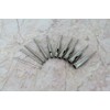TEMO 10 pc 1/8 to 1/2 Inch Premium Diamond Coated