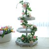 MRPAPA 3 Tiered Tray Stand - Large Farmhouse Kitchen Decor