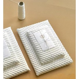 MOLMENG White Wrapping Paper 10 Sheets Cotton 20"x20" for Florist, Gift Packaging, Flower Shop Supplies