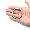 TUNUKE Ti Titanium Ring, Keychain, Key Ring, Key Hook, Carabiner,