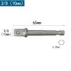 3PCS Impact Grade Socket Adapter Set, Drill to Socket Adapter,