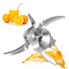 Stainless Steel Blender Blade Head with Cleaning Brush Replacement Parts